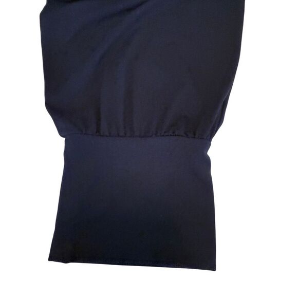 NEW Loveappella Navy Jersey Knit Short Sleeve Jogger Style Jumpsuit Sz M Casual - Picture 6 of 15